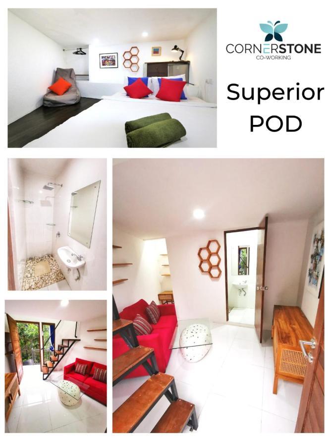 Cornerstone Bali Coworking Hostel Canggu Εξωτερικό φωτογραφία
