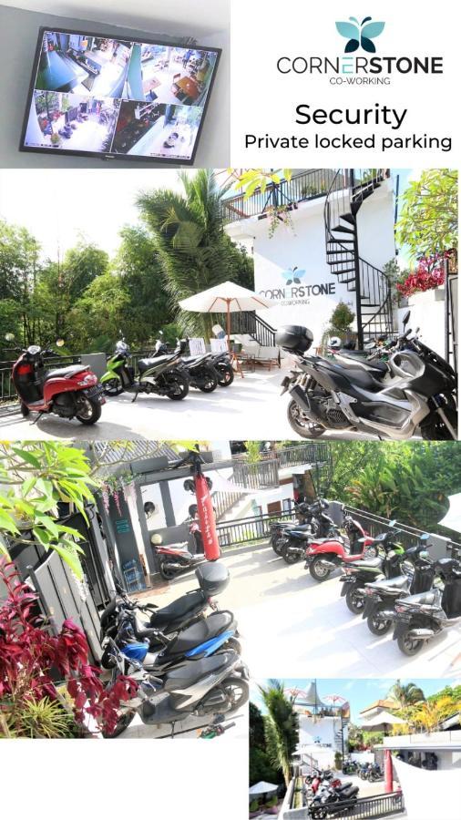 Cornerstone Bali Coworking Hostel Canggu Εξωτερικό φωτογραφία