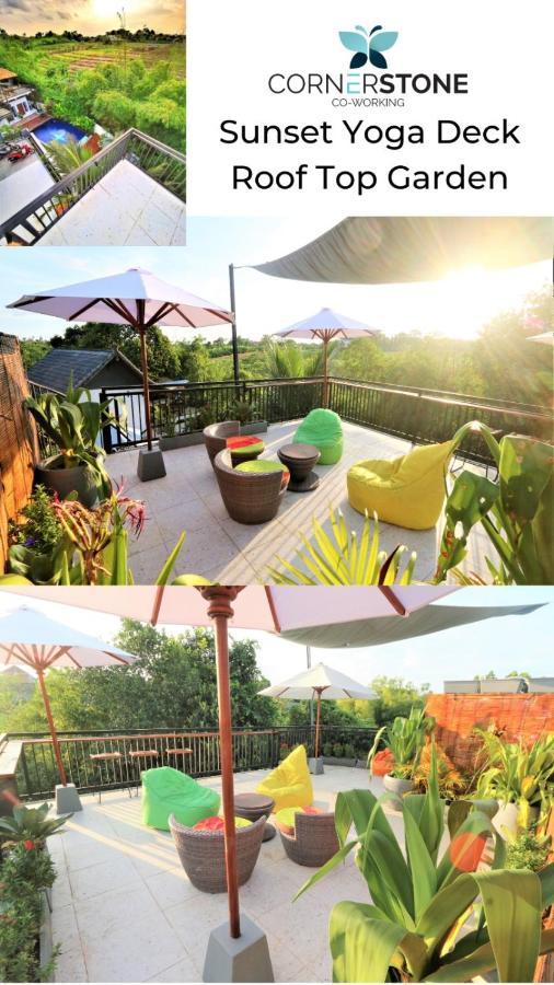 Cornerstone Bali Coworking Hostel Canggu Εξωτερικό φωτογραφία