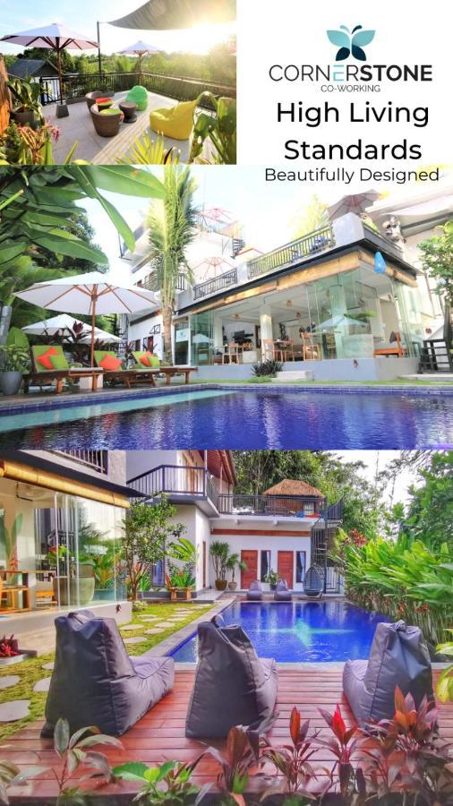 Cornerstone Bali Coworking Hostel Canggu Εξωτερικό φωτογραφία